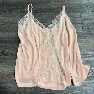 Light pink top